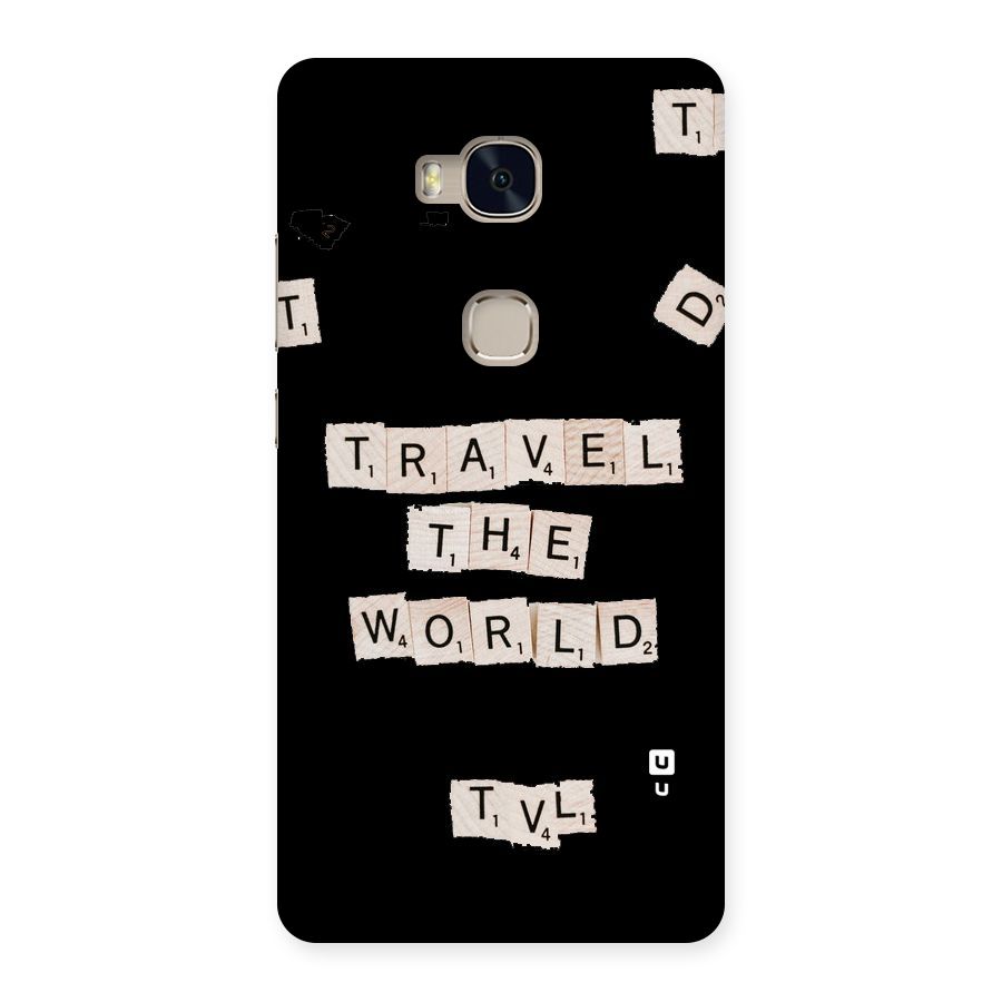 Blocks Travel Back Case for Huawei Honor 5X