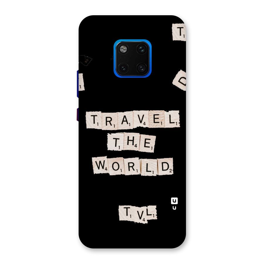 Blocks Travel Back Case for Huawei Mate 20 Pro