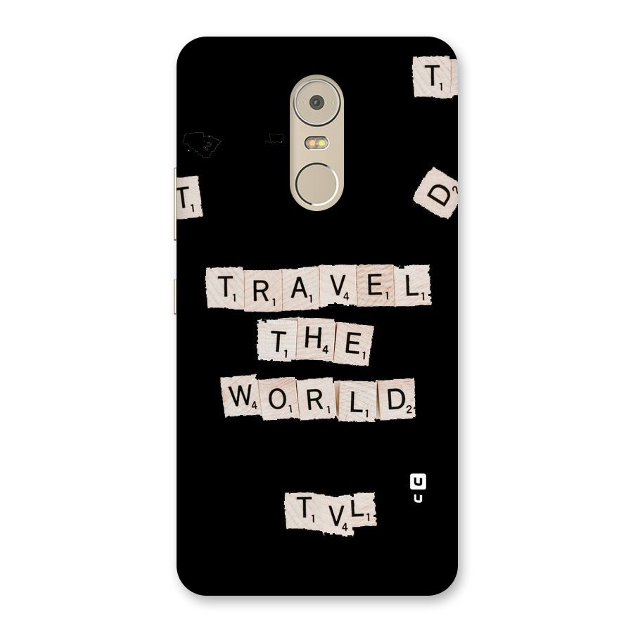 Blocks Travel Back Case for Lenovo K6 Note