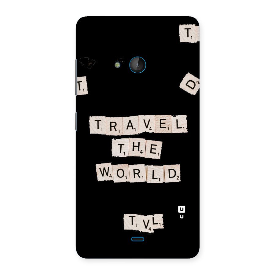 Blocks Travel Back Case for Lumia 540