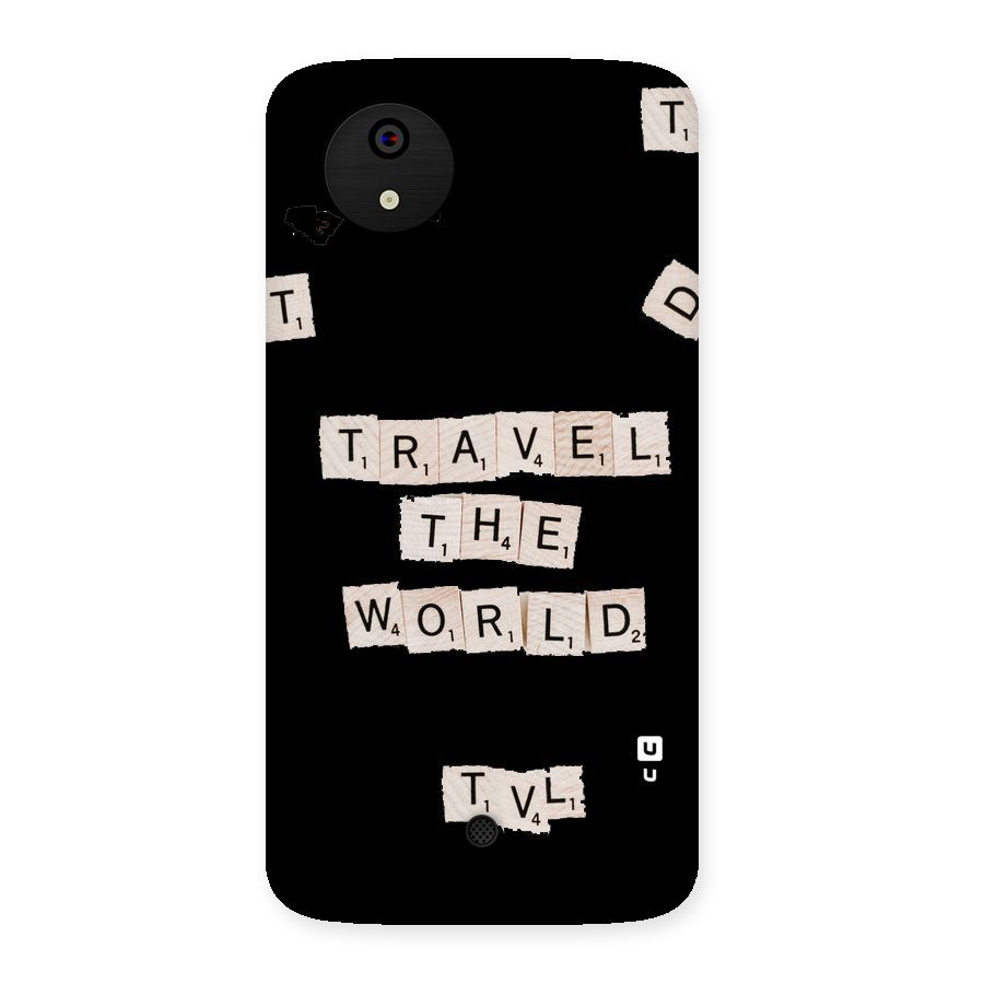 Blocks Travel Back Case for Micromax Canvas A1