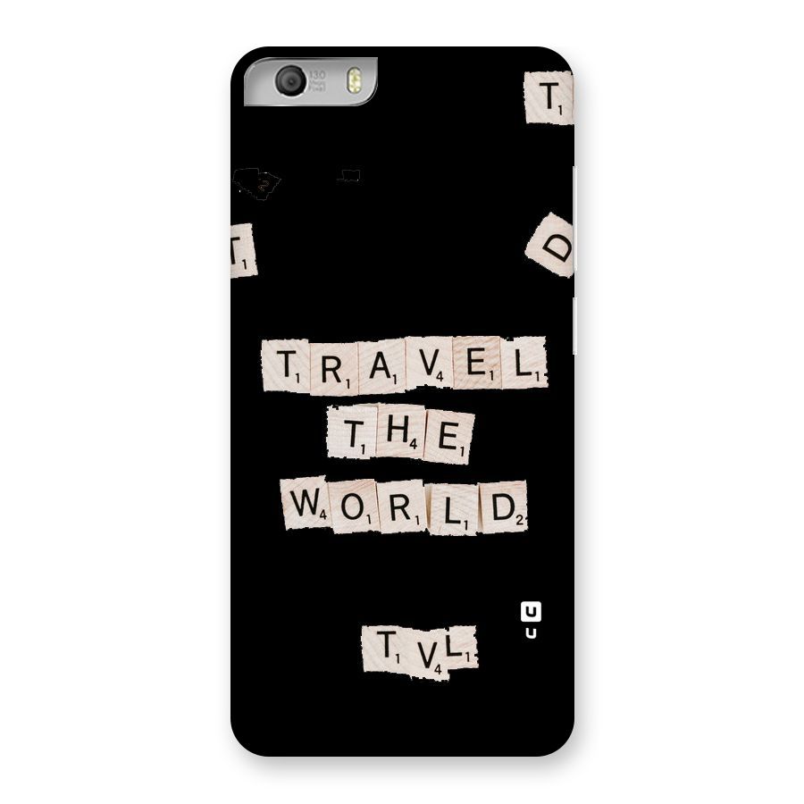 Blocks Travel Back Case for Micromax Canvas Knight 2