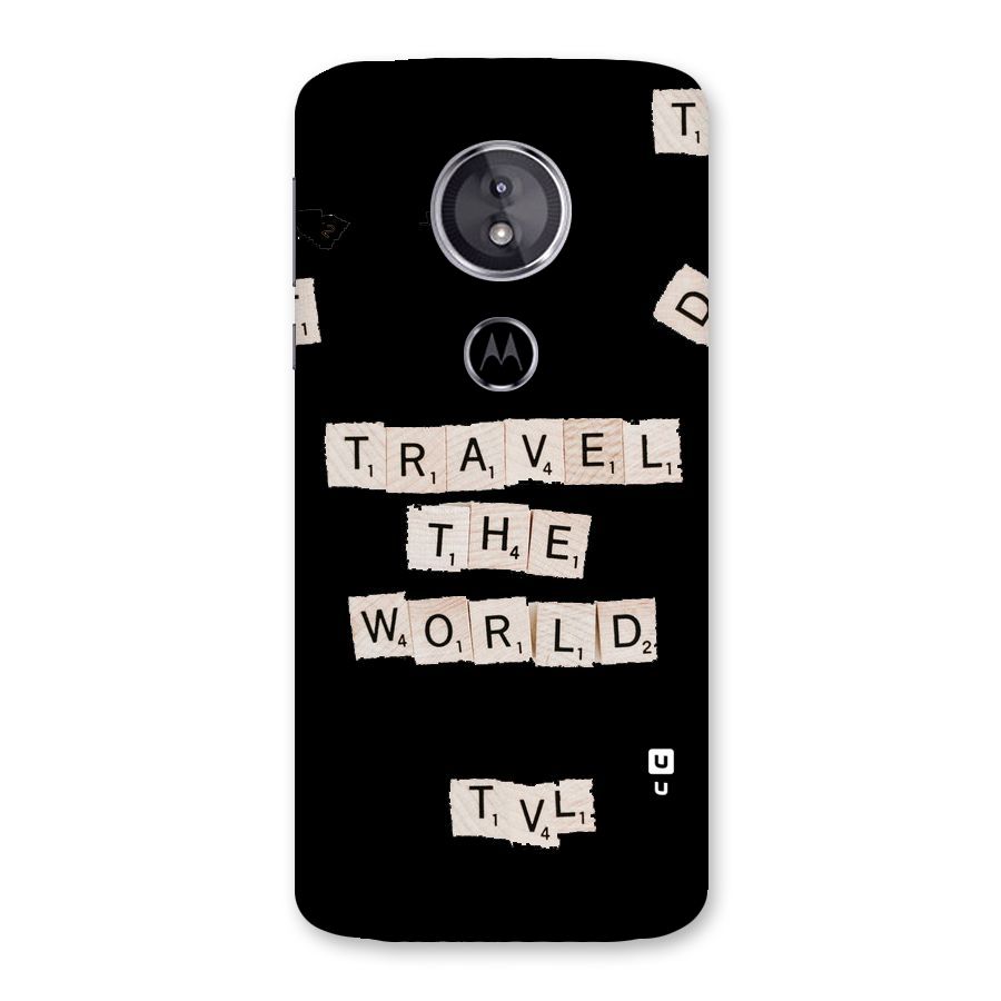 Blocks Travel Back Case for Moto E5