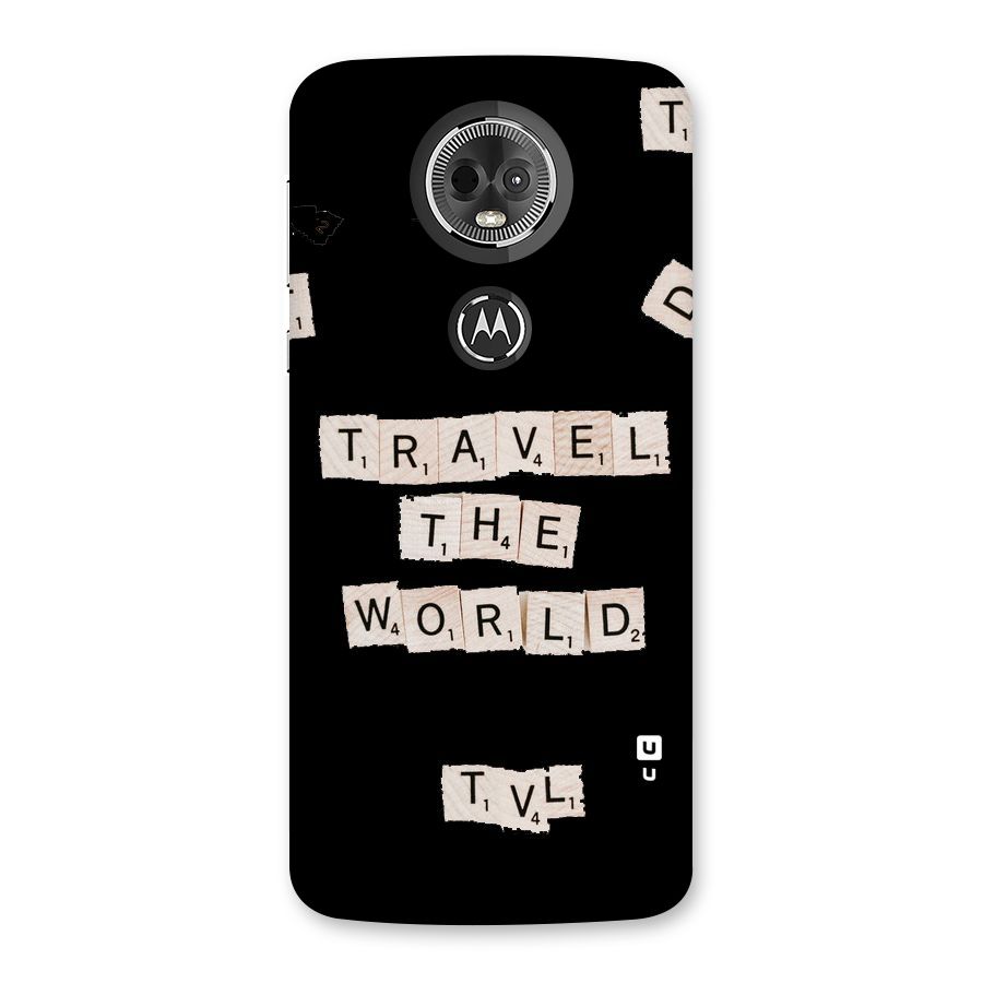Blocks Travel Back Case for Moto E5 Plus