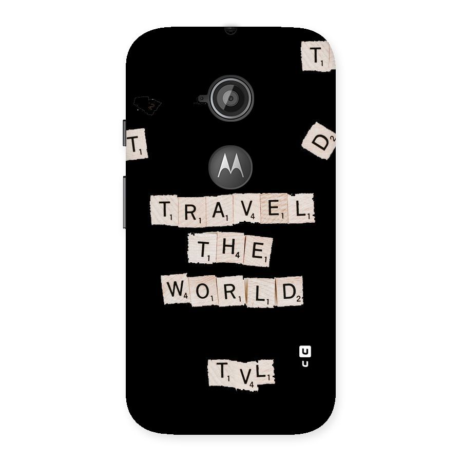 Blocks Travel Back Case for Moto E 2nd Gen