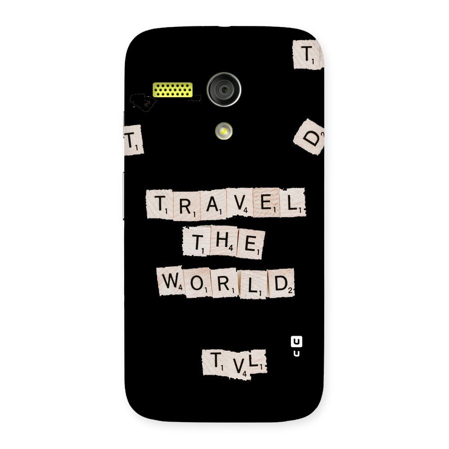 Blocks Travel Back Case for Moto G