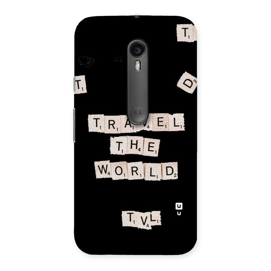 Blocks Travel Back Case for Moto G3