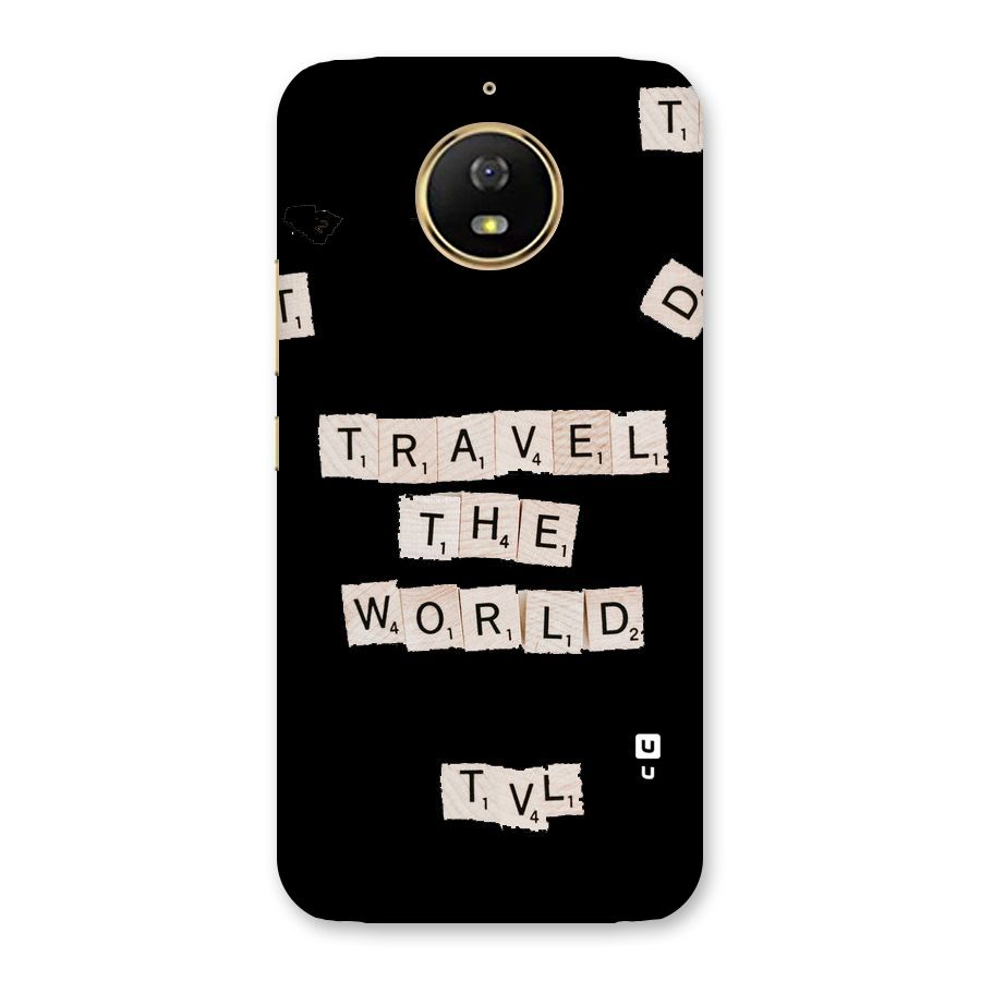 Blocks Travel Back Case for Moto G5s