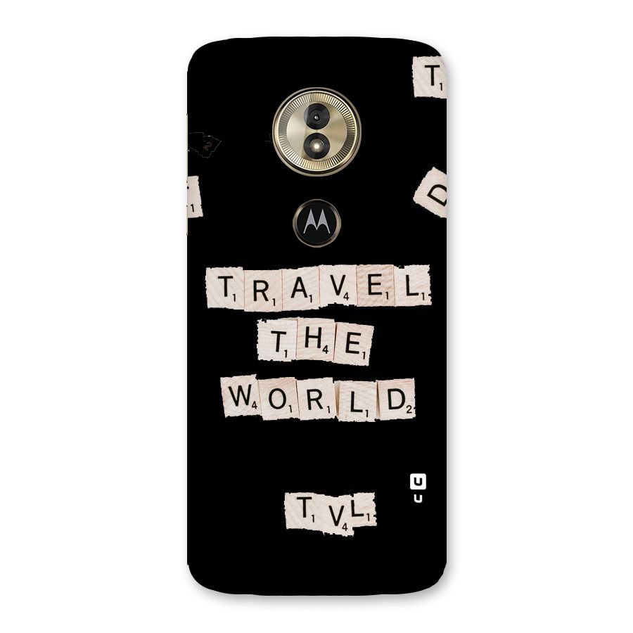 Blocks Travel Back Case for Moto G6 Play