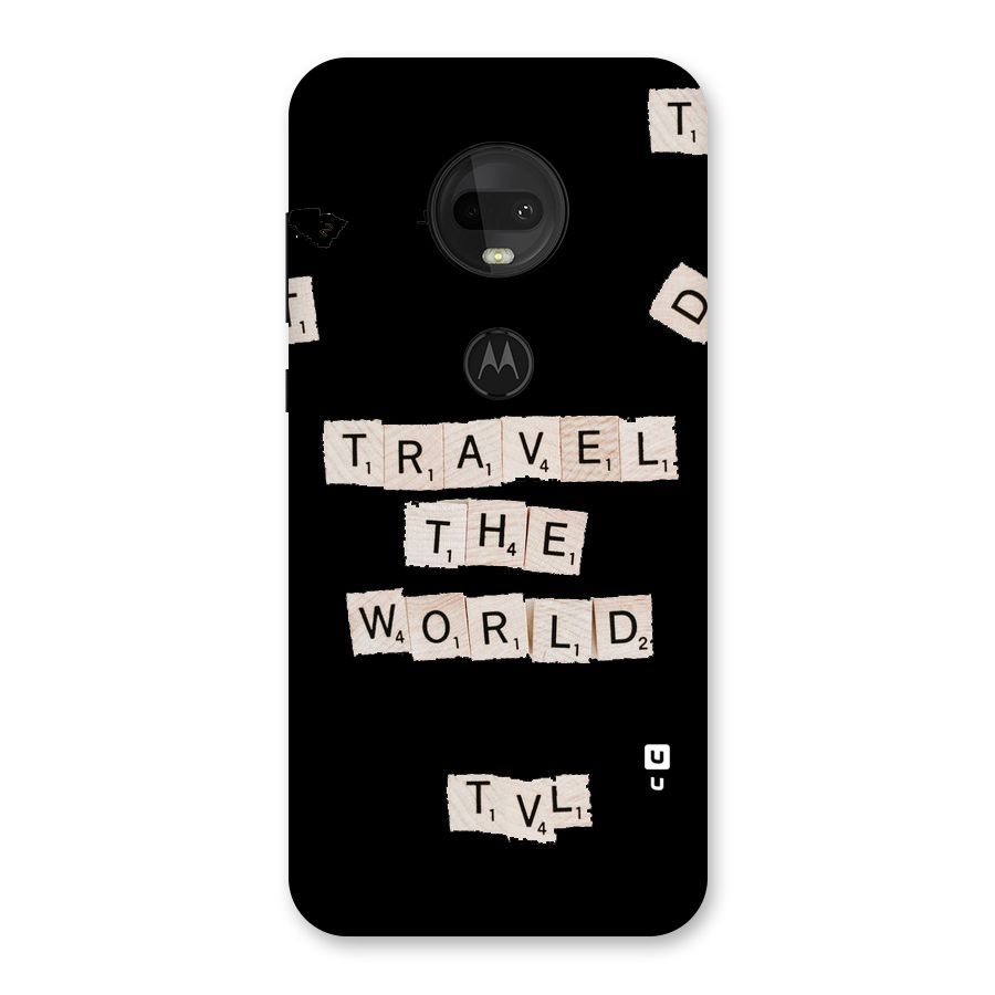 Blocks Travel Back Case for Moto G7