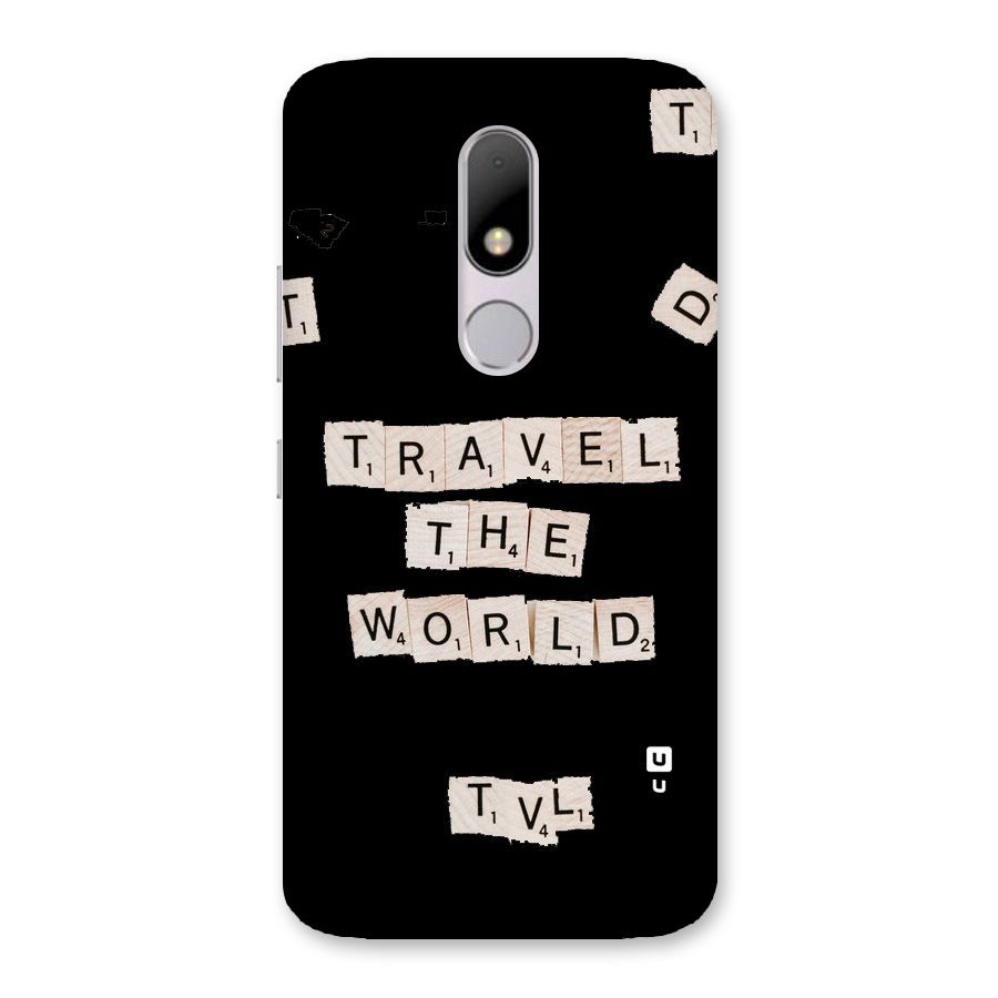 Blocks Travel Back Case for Moto M