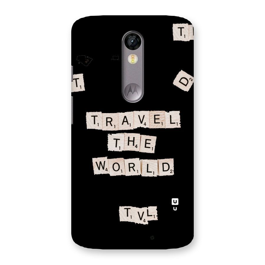 Blocks Travel Back Case for Moto X Force