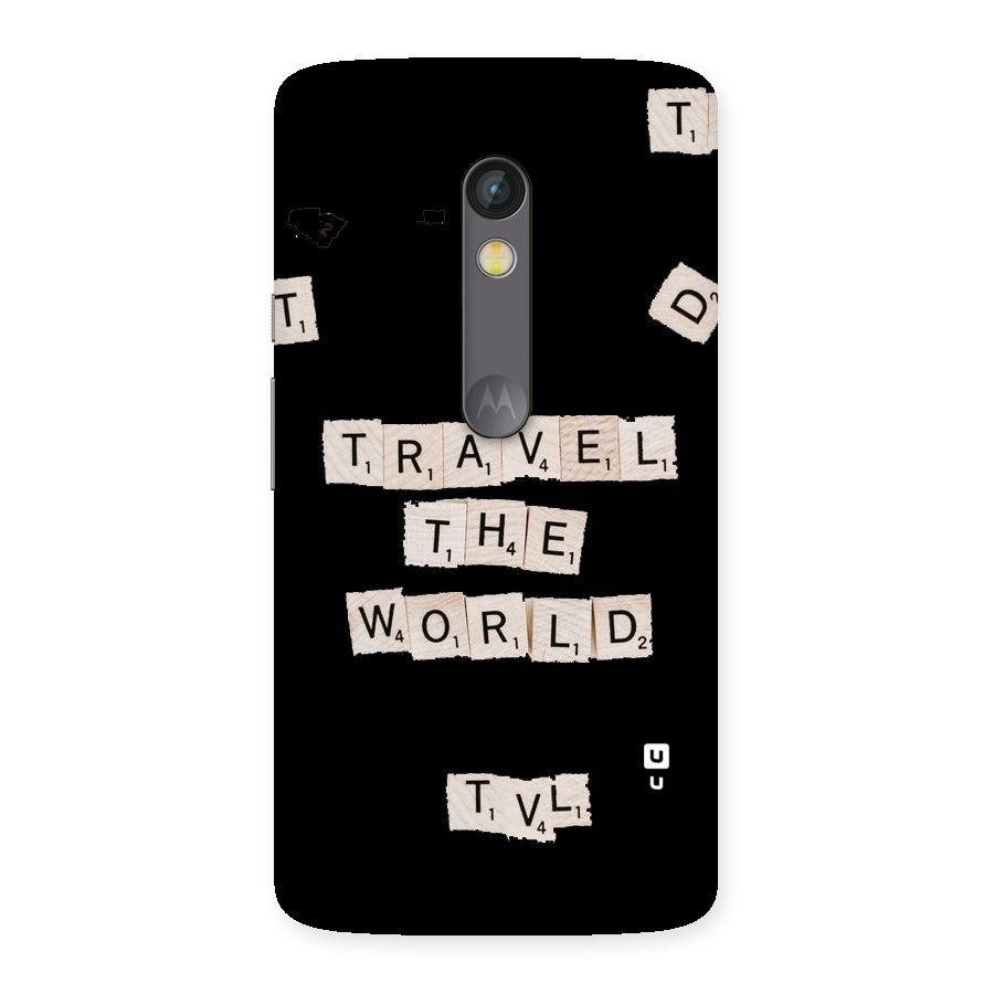 Blocks Travel Back Case for Moto X Play