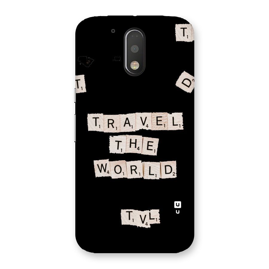 Blocks Travel Back Case for Motorola Moto G4 Plus