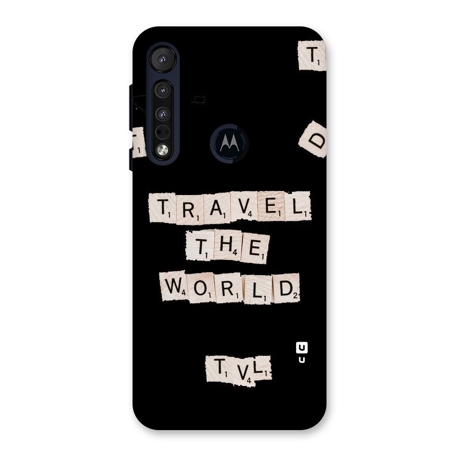 Blocks Travel Back Case for Motorola One Macro