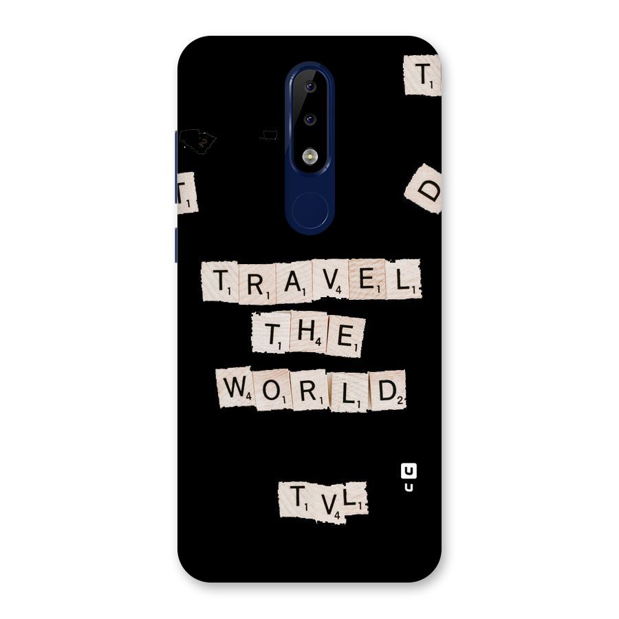 Blocks Travel Back Case for Nokia 5.1 Plus