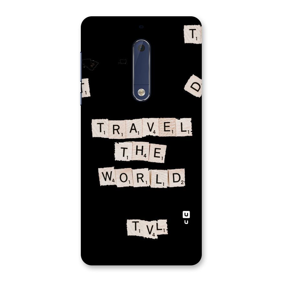 Blocks Travel Back Case for Nokia 5