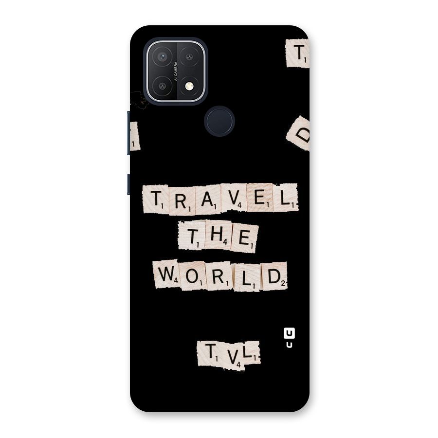 Blocks Travel Back Case for Oppo A15s