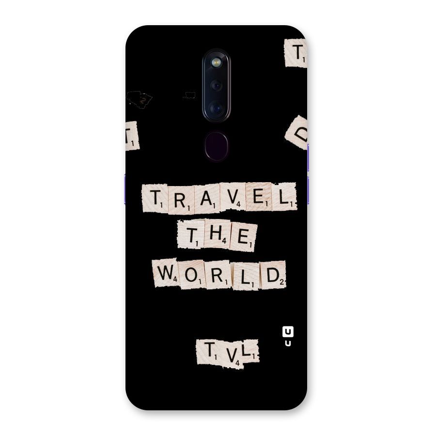 Blocks Travel Back Case for Oppo F11 Pro