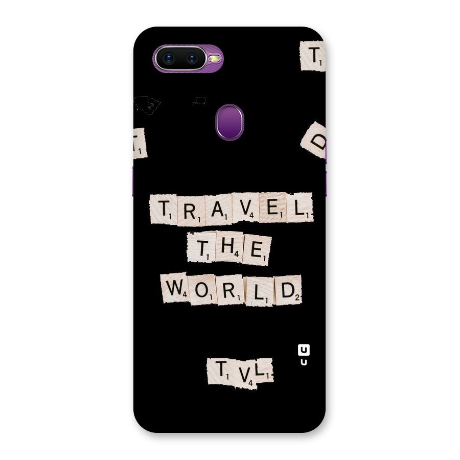 Blocks Travel Back Case for Oppo F9