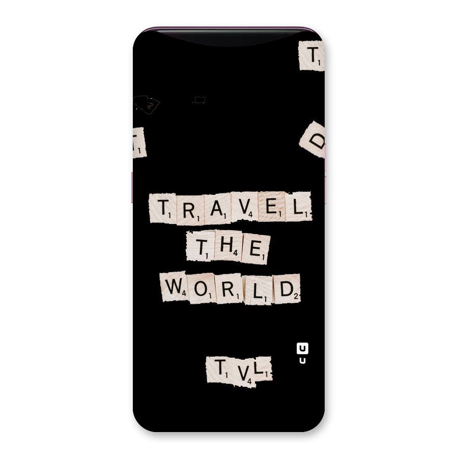 Blocks Travel Back Case for Oppo Find X