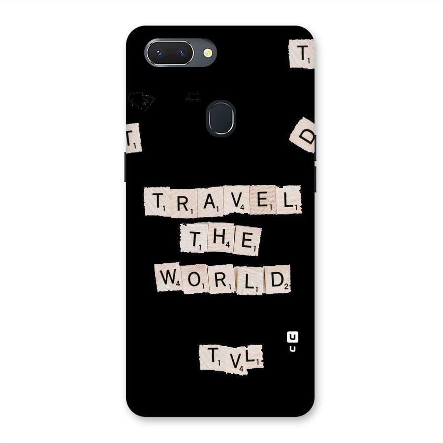 Blocks Travel Back Case for Oppo Realme 2