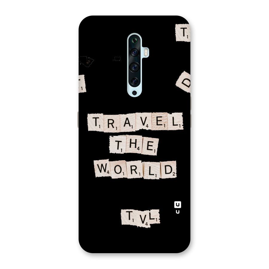 Blocks Travel Back Case for Oppo Reno2 F