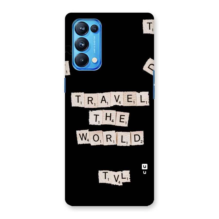 Blocks Travel Back Case for Oppo Reno5 Pro 5G