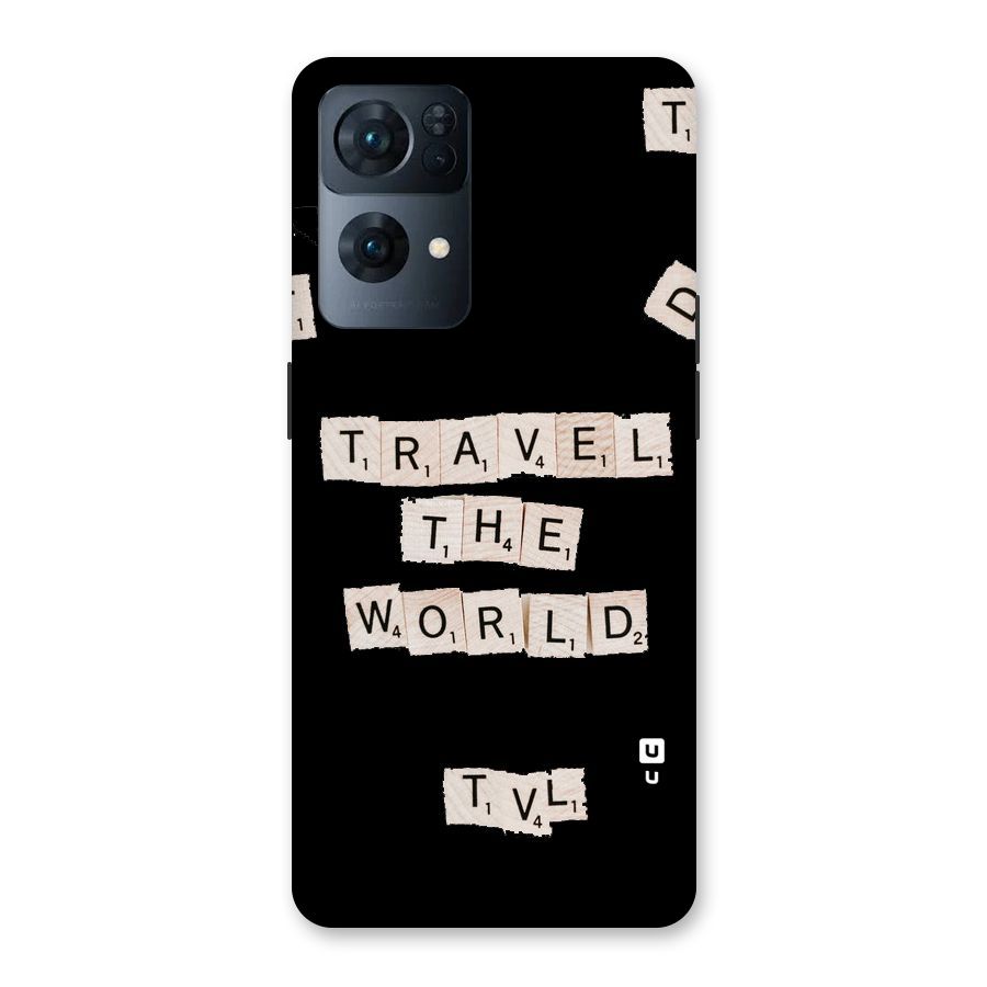 Blocks Travel Back Case for Oppo Reno7 Pro 5G