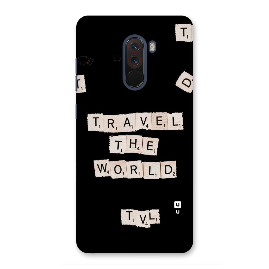 Blocks Travel Back Case for Poco F1