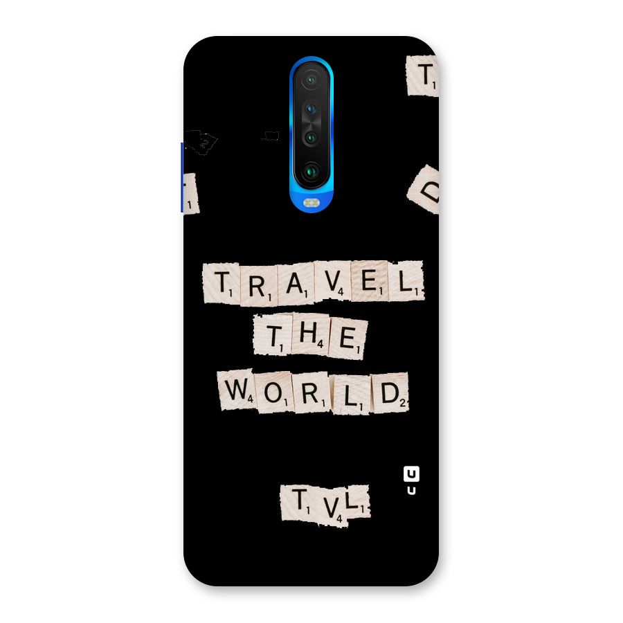 Blocks Travel Back Case for Poco X2