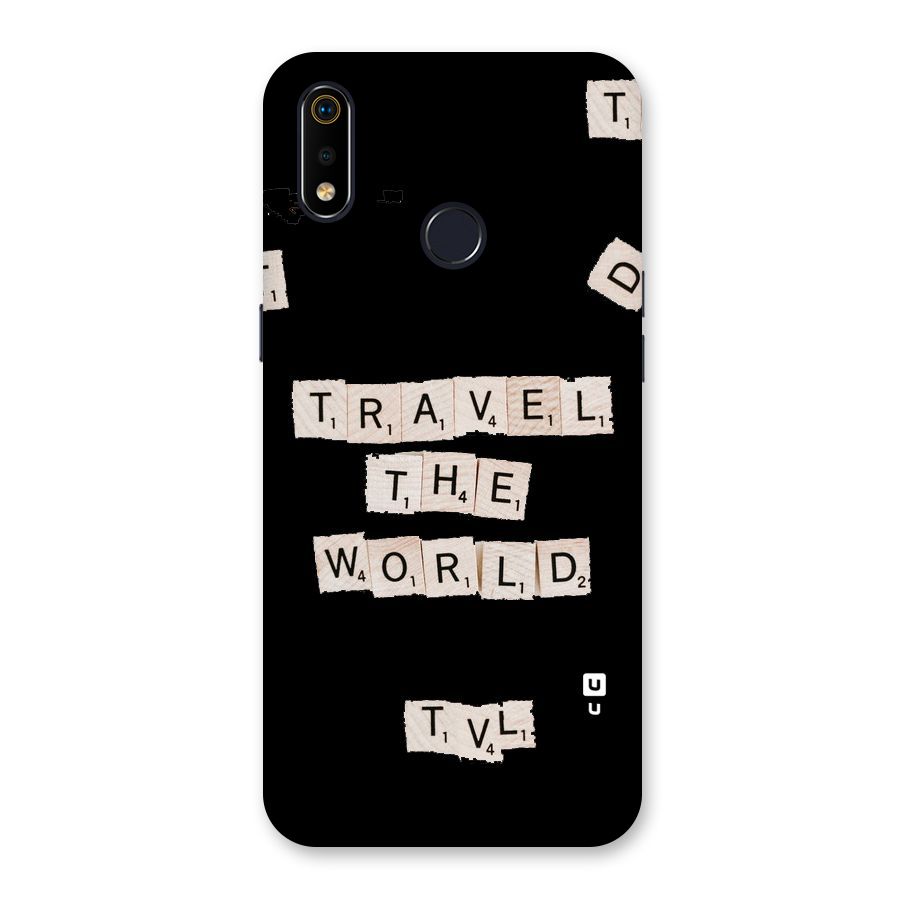 Blocks Travel Back Case for Realme 3i