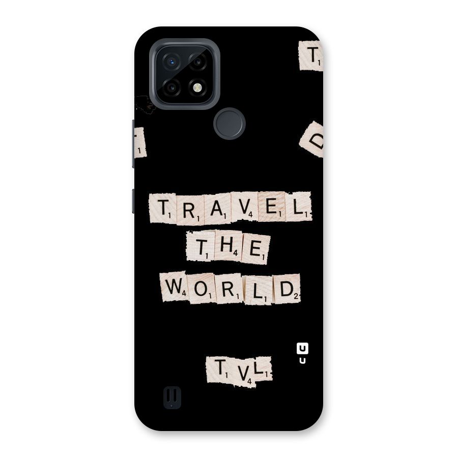 Blocks Travel Back Case for Realme C21