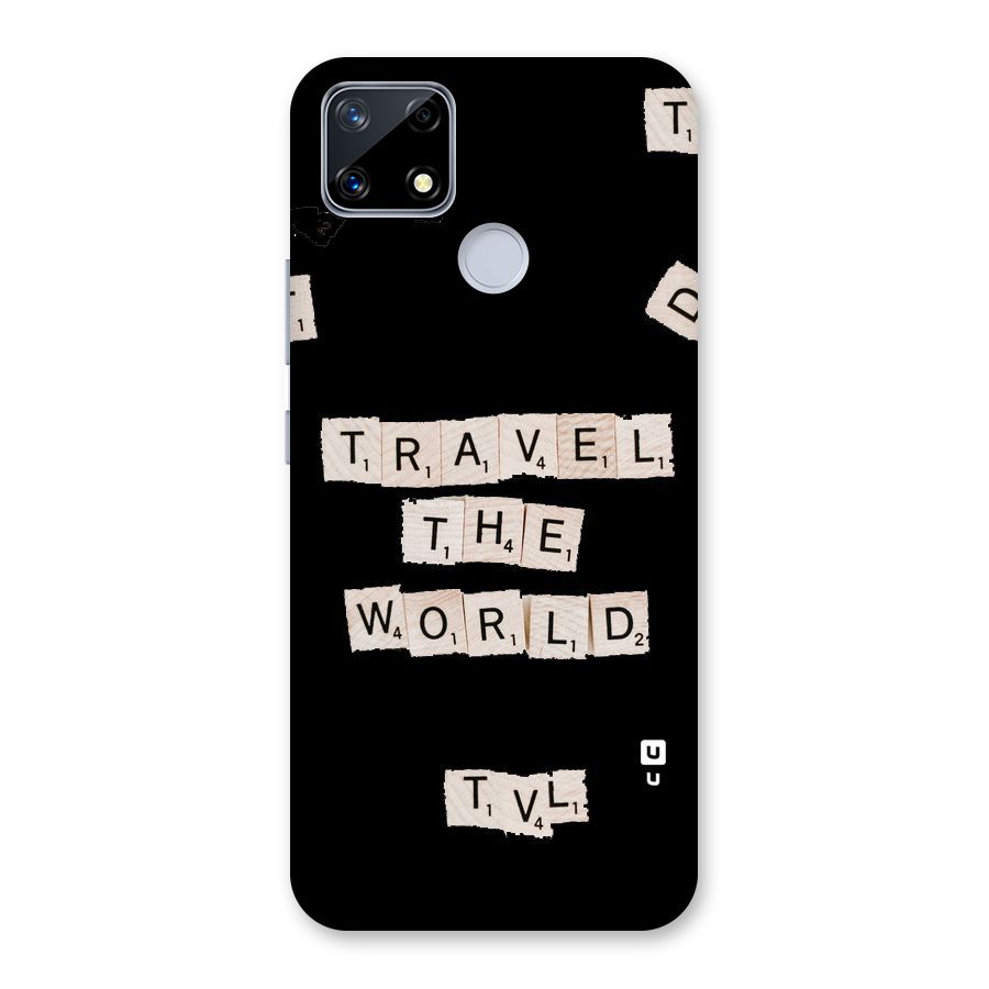 Blocks Travel Back Case for Realme Narzo 20