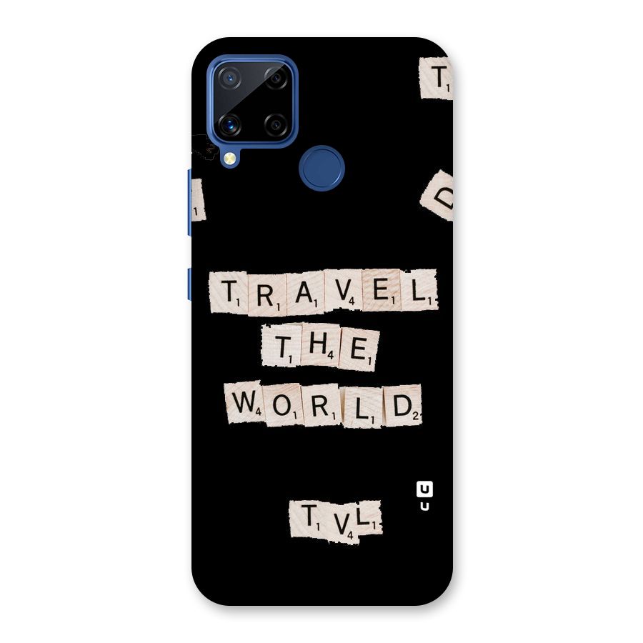 Blocks Travel Back Case for Realme Narzo 30A