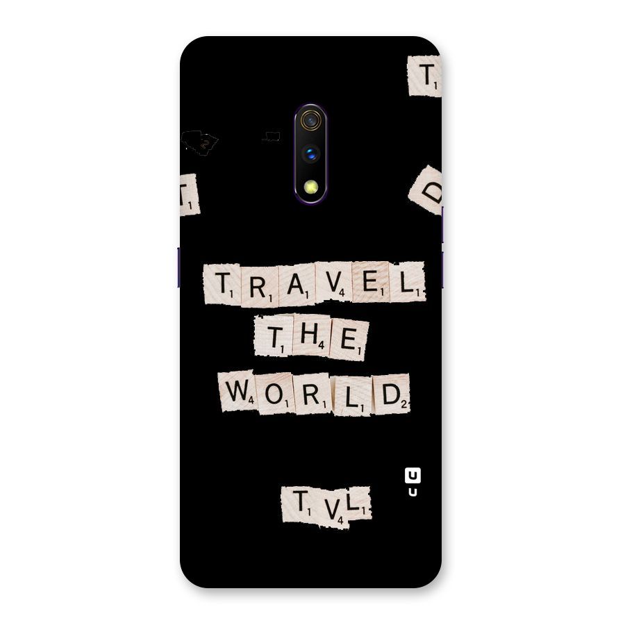 Blocks Travel Back Case for Realme X