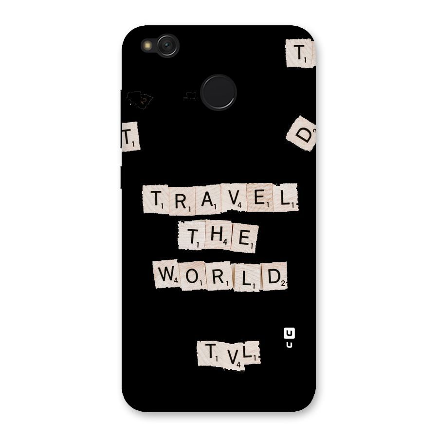 Blocks Travel Back Case for Redmi 4