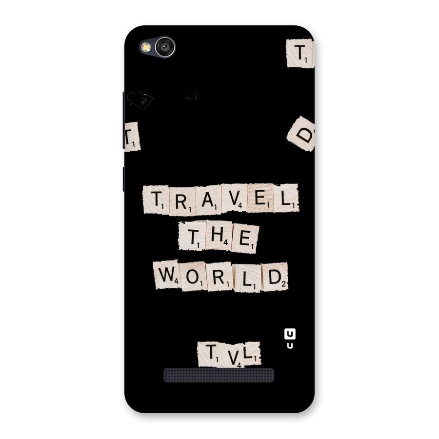 Blocks Travel Back Case for Redmi 4A