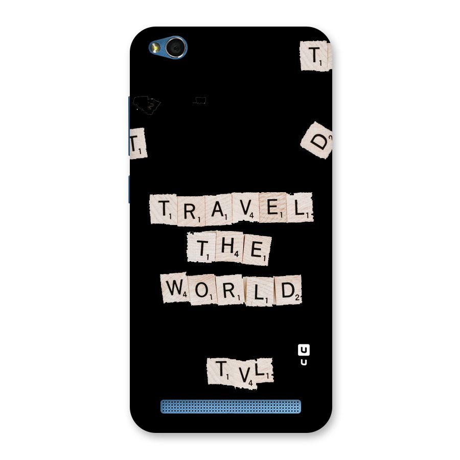 Blocks Travel Back Case for Redmi 5A