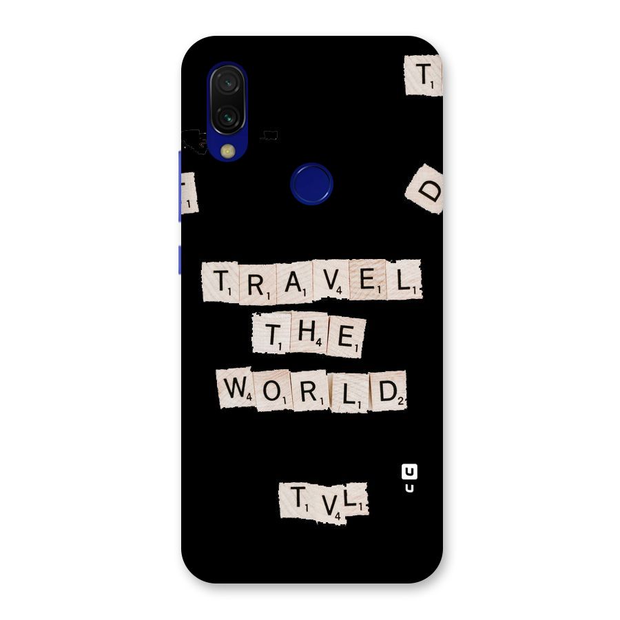Blocks Travel Back Case for Redmi 7
