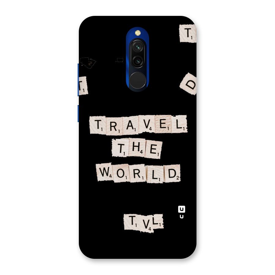 Blocks Travel Back Case for Redmi 8