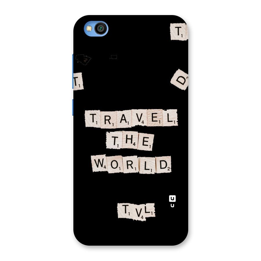 Blocks Travel Back Case for Redmi Go