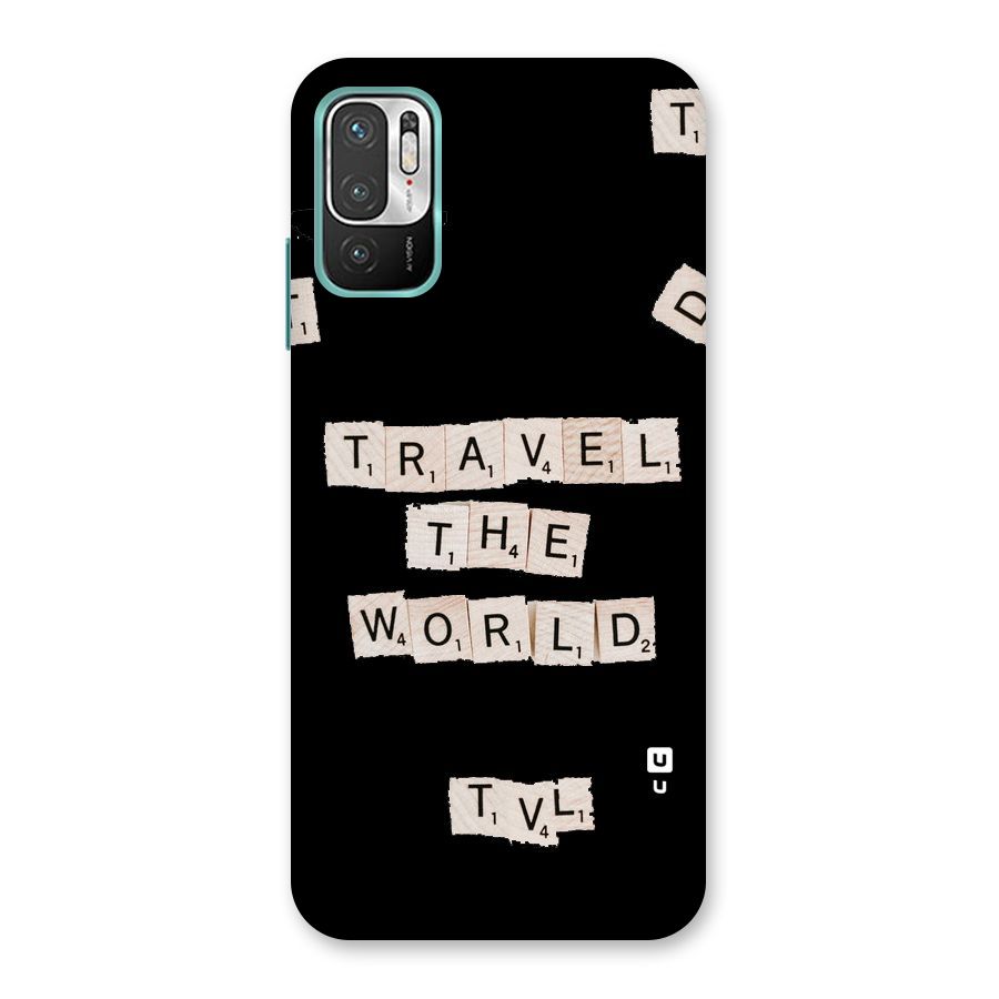 Blocks Travel Back Case for Redmi Note 10T 5G
