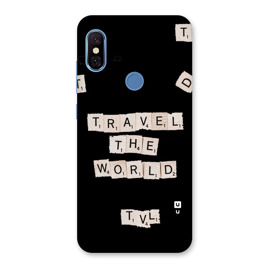 Blocks Travel Back Case for Redmi Note 6 Pro