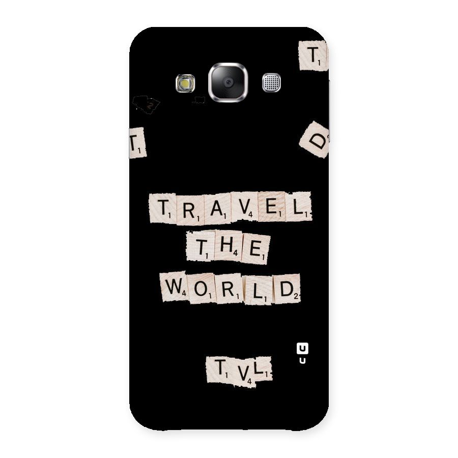 Blocks Travel Back Case for Samsung Galaxy E5
