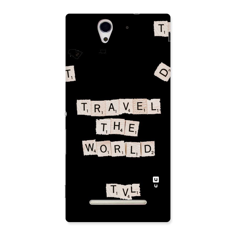 Blocks Travel Back Case for Sony Xperia C3