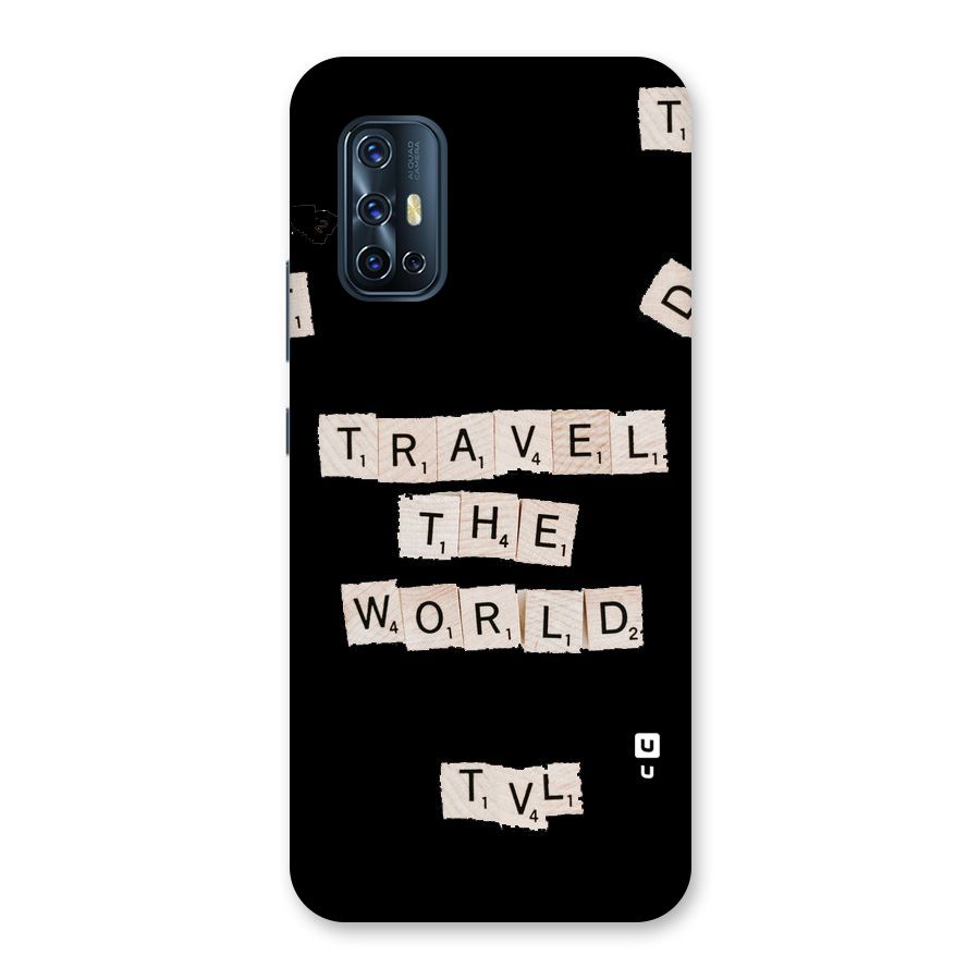 Blocks Travel Back Case for Vivo V17