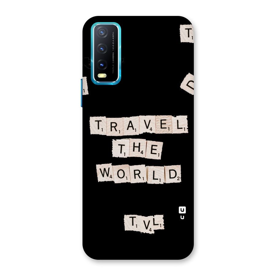 Blocks Travel Back Case for Vivo Y20A