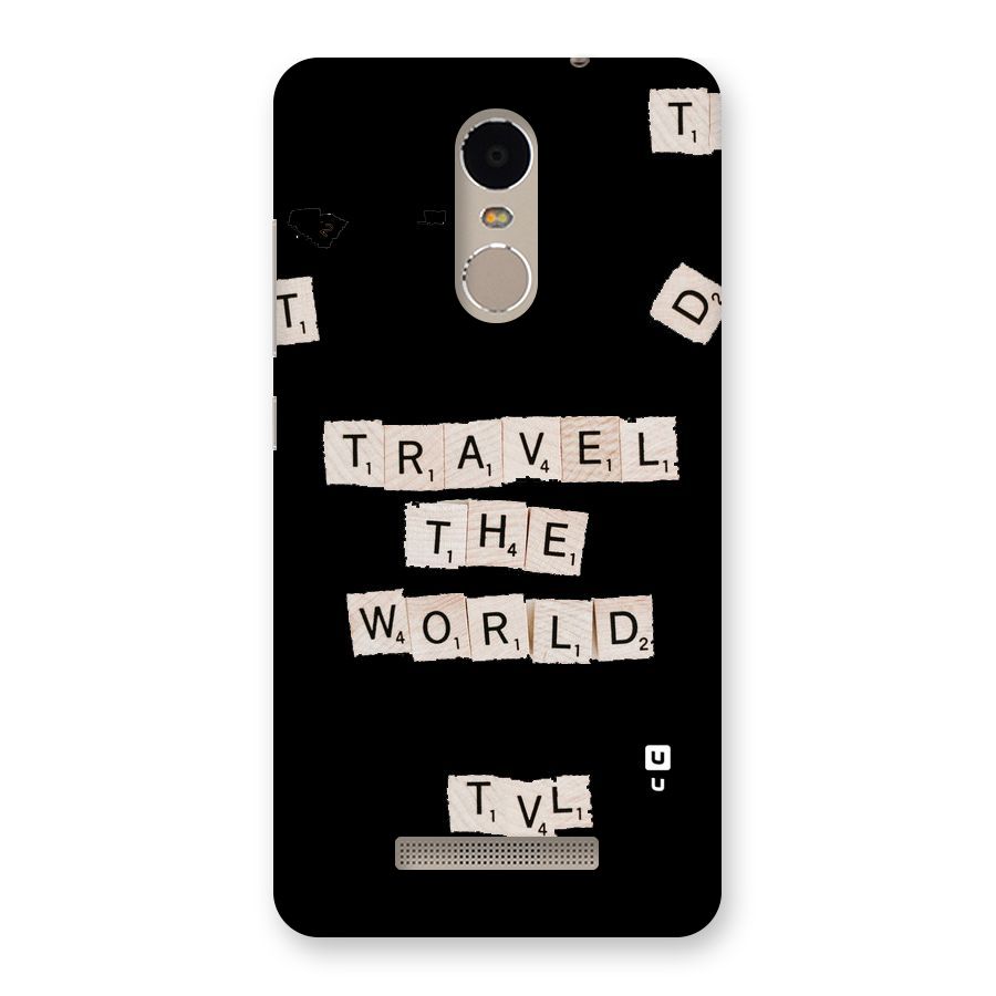 Blocks Travel Back Case for Xiaomi Redmi Note 3