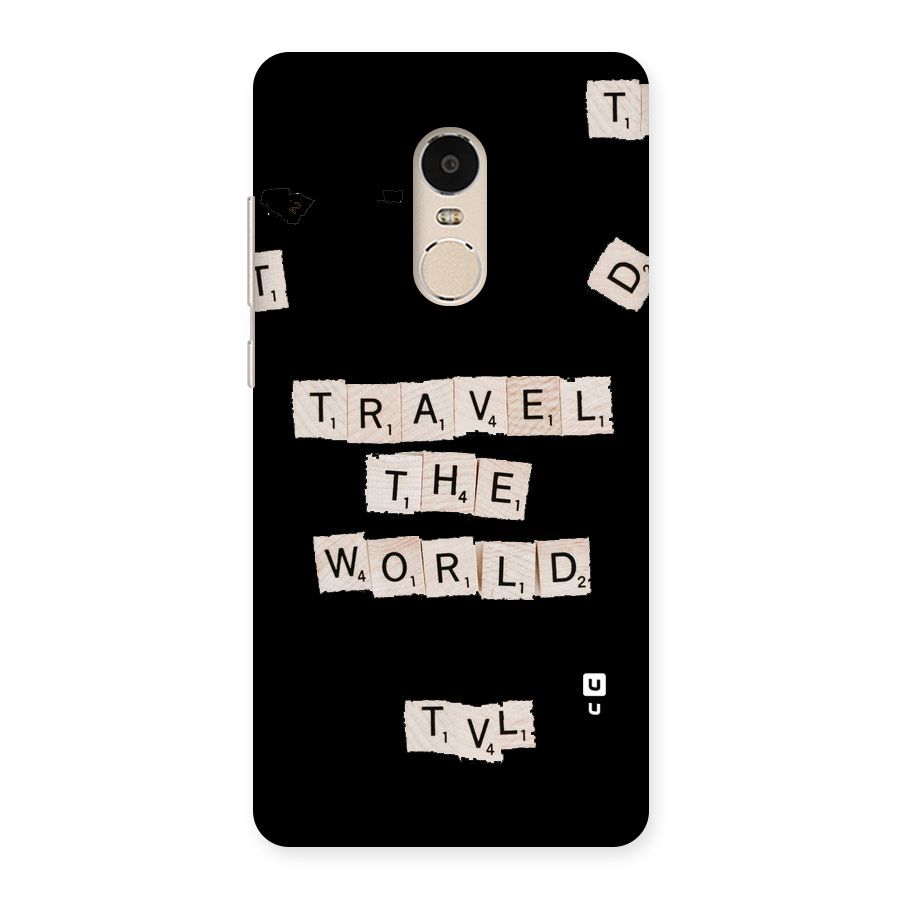 Blocks Travel Back Case for Xiaomi Redmi Note 4